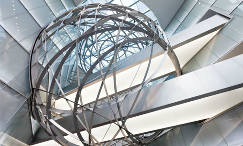 Deutsche Bank Sphere en Frankfurt, Alemania, The Best in design, Mario Bellini, diseñador