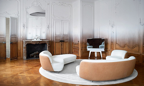 Ramy Fischler transforma un apartamento Art Deco en un apartamento de estilo contemporáneo.