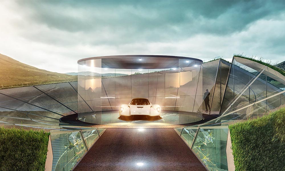 Aston Martin presenta un nuevo diseño de garaje enfocado en salvaguardar y exhibir automóviles