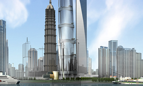 Torre de Shangai por Empresa Gensle