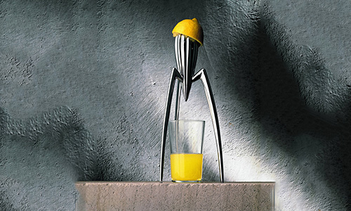 Exprimidor Juicy Salif por Philippe Starck, The Best in design, Alberto Alessi, diseñador