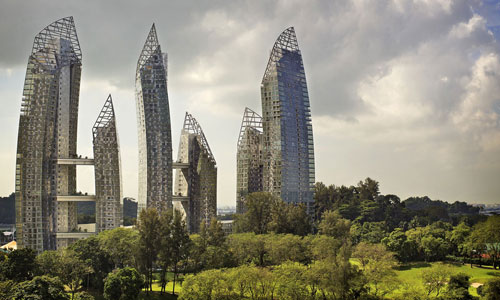 Reflections at keppel Bay. Heppel Bay Singapore 2011, The Best in design, Daniel Libeskind, diseñador