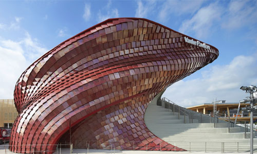 Vanke Pavilion Milan, Haly 2015, The Best in design, Daniel Libeskind, diseñador