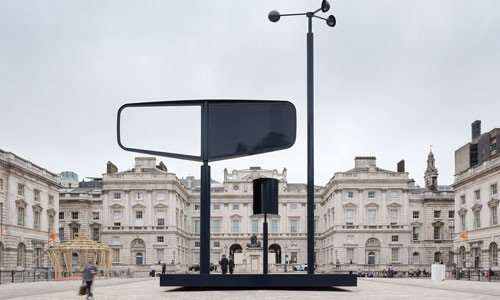 Forecast – a wind powered installation para la entrada del London Design Biennale 2016, The Best in design, Edward Barber & Jay Osgerby, diseñador