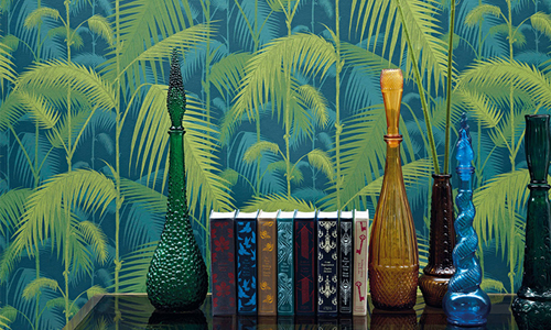 Palm Jungle Wallpaper de la colección Icons de Cole & Son