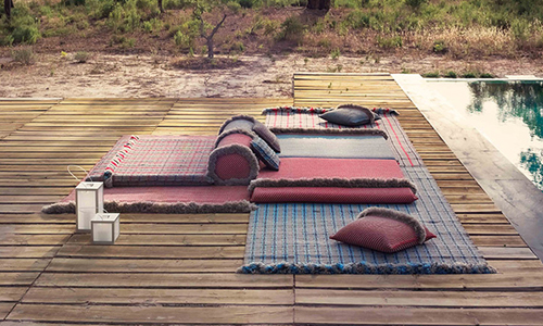 Garden Layers es la nueva colección de tapete diseñada por Patricia Urquiola para Gan