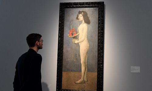'Fillette à la corbeille fleurie' by Pablo Picasso en 1905, se estima que a desde cien millones de dólares