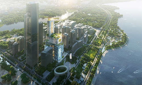 Vanke 3D City un nuevo tipo de rascacielos