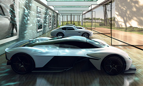 Aston Martin presenta un nuevo diseño de casa enfocado en salvaguardar y exhibir automóviles.