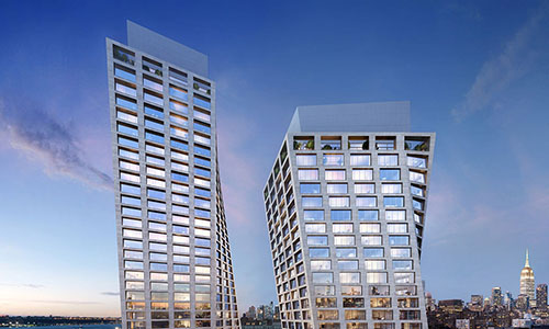 Yovanovitch diseña interiores de las torres residenciales de BIG en NY.