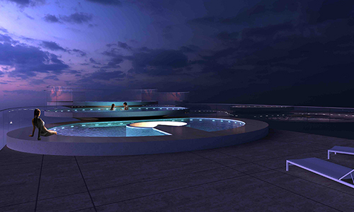 Limassol Tower pool.