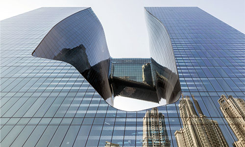 Zaha Hadid Architects revela los interiores del hotel ME Dubai.