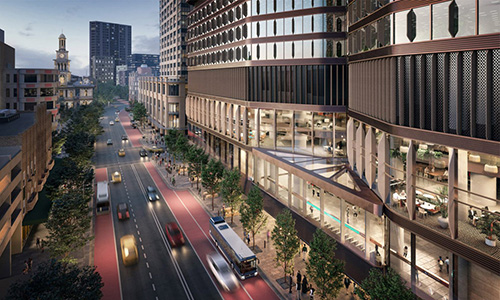 Pitt Street OSD | Foster + Partners + Cox Architecture.