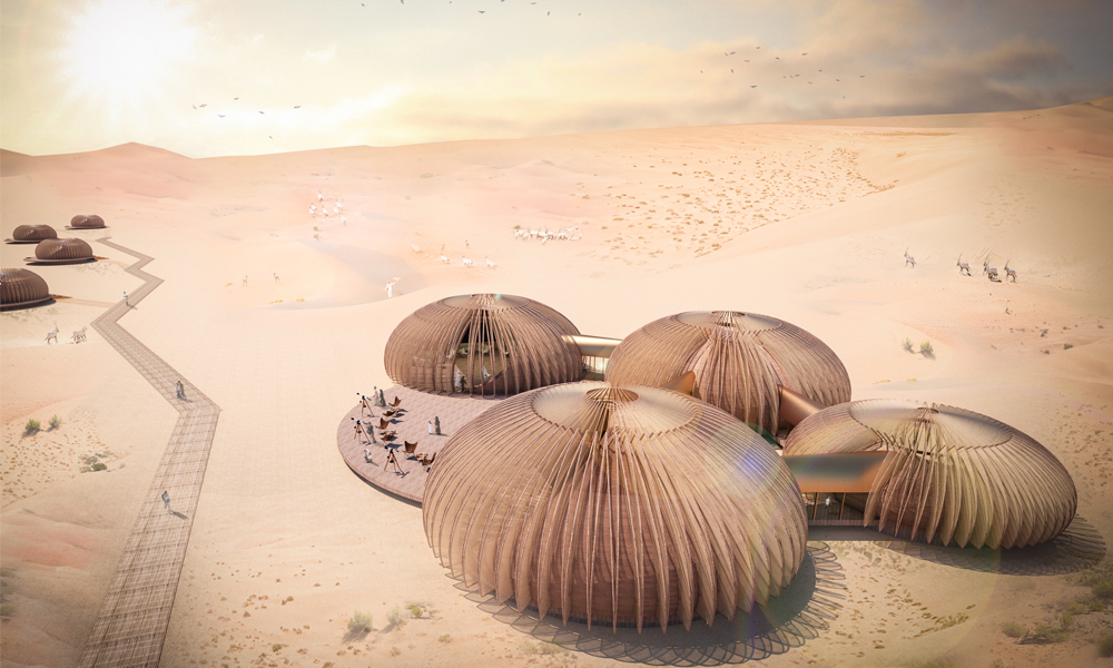 Aidia Studio diseña hotel en el desierto de Abu Dhabi