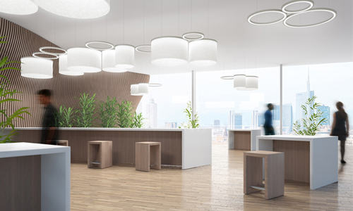 Artemide & BIG diseñaron la última tecnología de iluminación para interiores y exteriores.