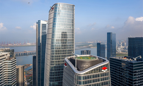Farrells completa seis torres interconectadas de uso mixto en Shenzhen.