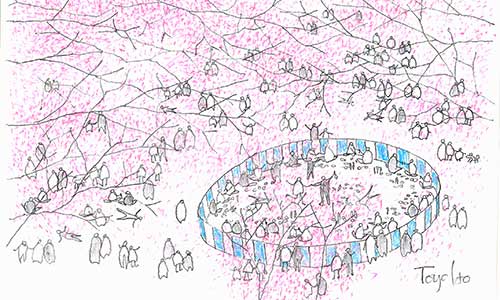 Under the Cherry Trees | Toyo Ito.