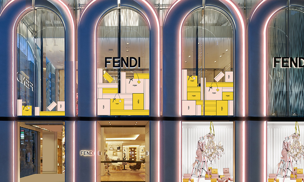 FENDI Pack, la decoración 2020 de la casa de moda