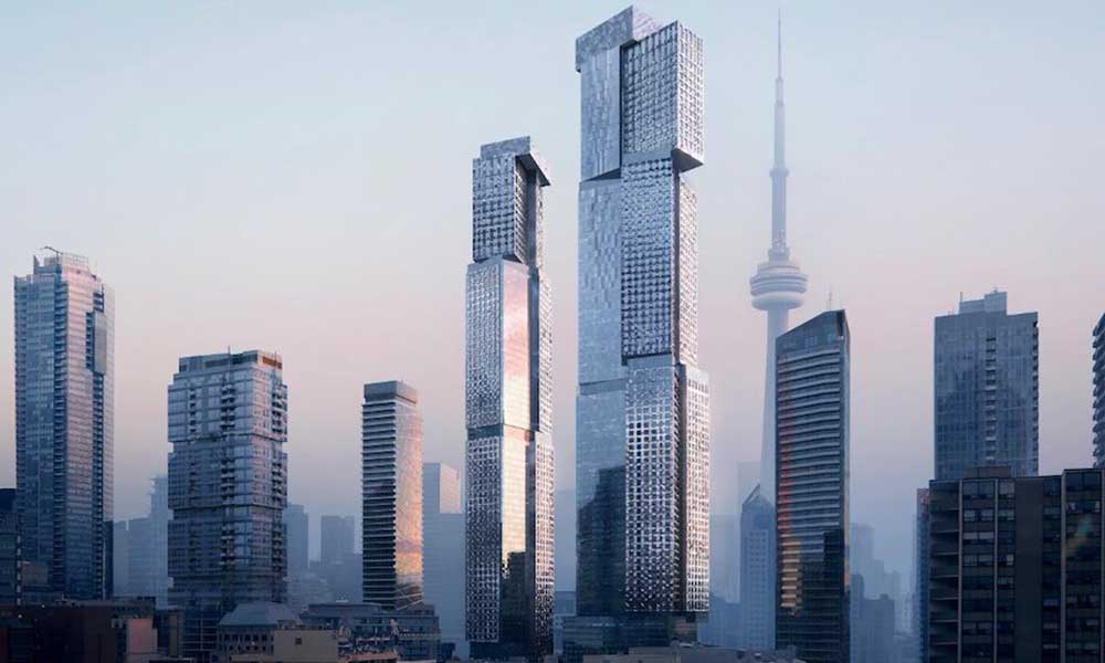Frank Gehry alista dos rascacielos supertall en Toronto