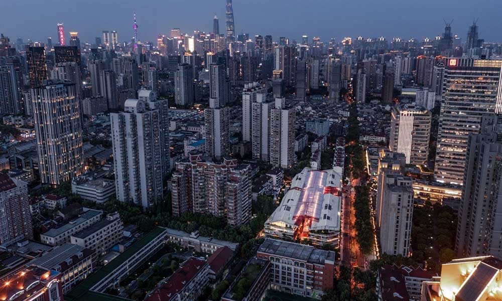 Ateliers Jean Nouvel completa nueva zona comercial en Shanghái