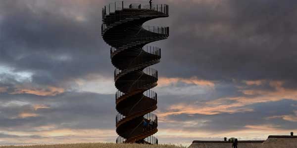 BIG inaugura torre de observación de 25 m de altura