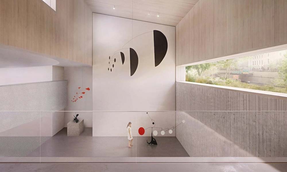 Herzog & de Meuron alista galería para las obras de Alexander Calder