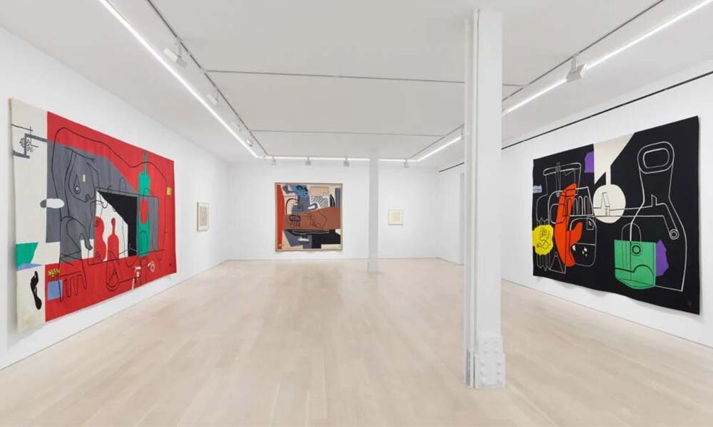 Exhiben colección de tapices de Le Corbusier en NY