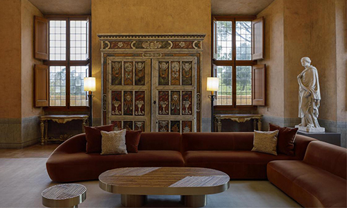 Fendi restaura los interiores de Villa Medici.