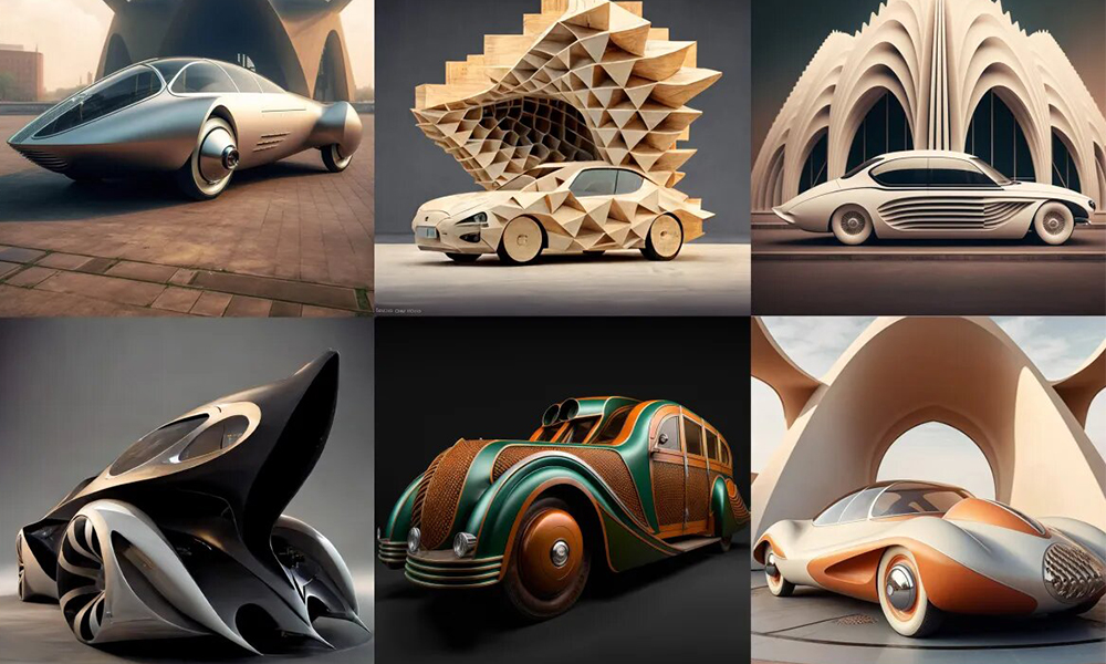 GALERÍA: Moss y Fog imagina autos diseñados por arquitectos famosos
