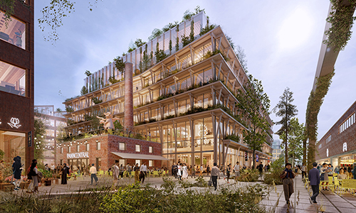 'Stockholm Wood City | Henning Larsen + White Arkitekter.