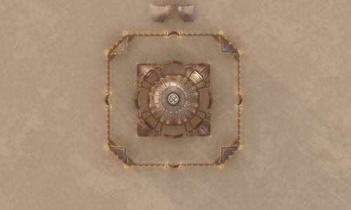 Revelan diseño del templo Burning Man 2024.