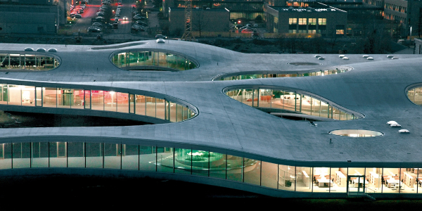 Rolex Learning Center.