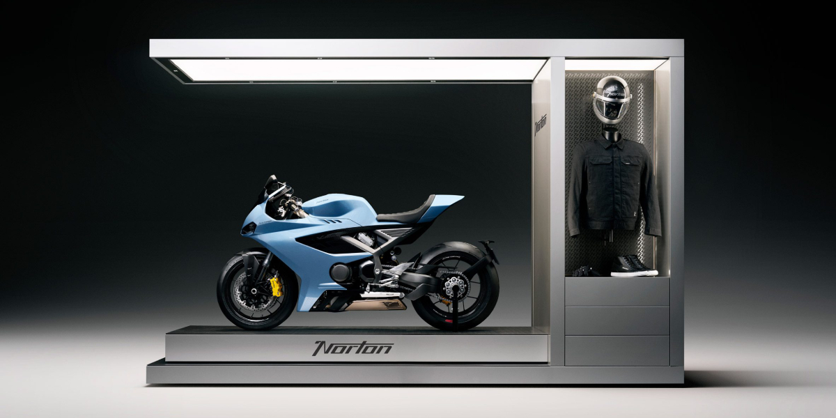 Foster + Partners diseña un nuevo showroom para Norton Motorcycles
